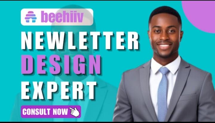 I Will Set Up Your Beehiiv Account, AI Newsletter Template, Landing Page & Poll