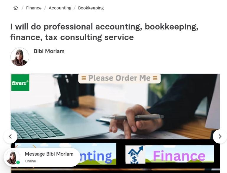 Professional Accounting, Bookkeeping, Finance, and Tax Consulting Services