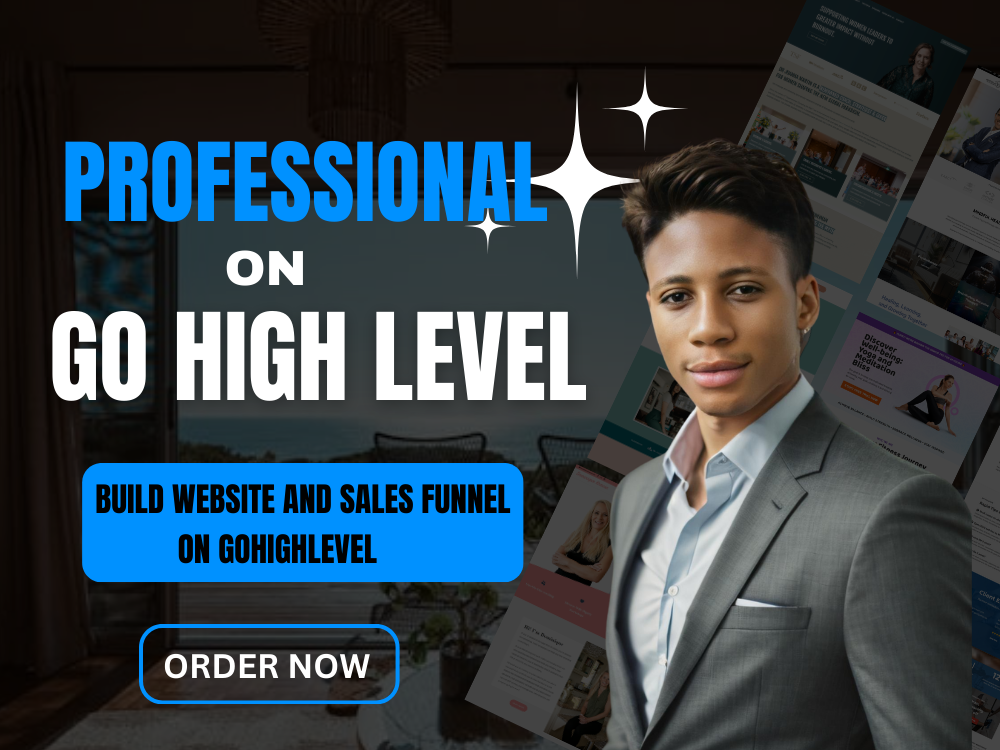 I will build high converting salesfunnel in gohighlevel, ghl, systeme io, funnelish