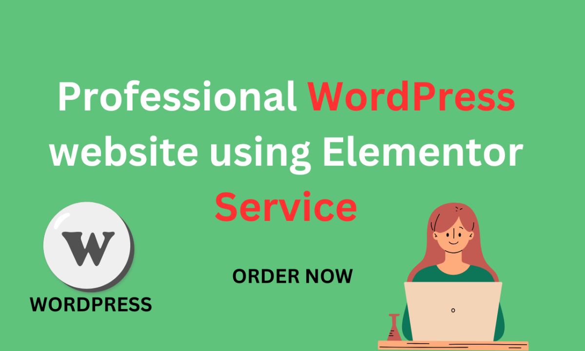 I Will Build a Custom SEO Optimized WordPress Website with Elementor