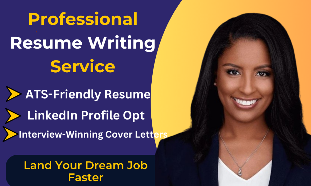 I Will Create a Professional Resume, CV, Cover Letter, and LinkedIn Profile in 24 Hours