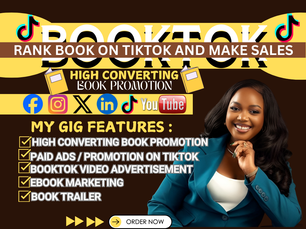 I Will Do Viral Book or eBook Promotion with Amazon Ads, Facebook Ads, and TikTok BookTok Ads