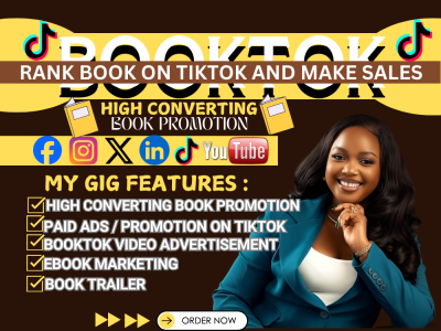 I Will Do Viral Book or eBook Promotion with Amazon Ads, Facebook Ads, and TikTok BookTok Ads
