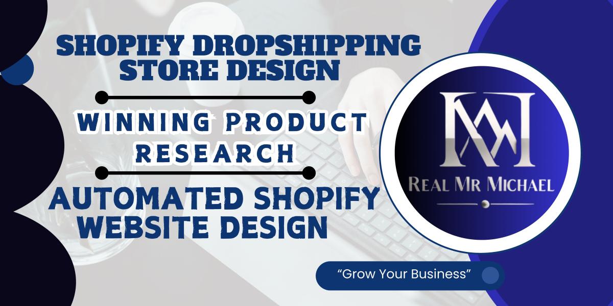 I Will Build Automated Shopify Dropshipping Store with Winning Product Research and SEO