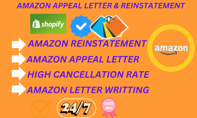 I Will Amazon Appeal Letter Writing and Amazon Reinstatement