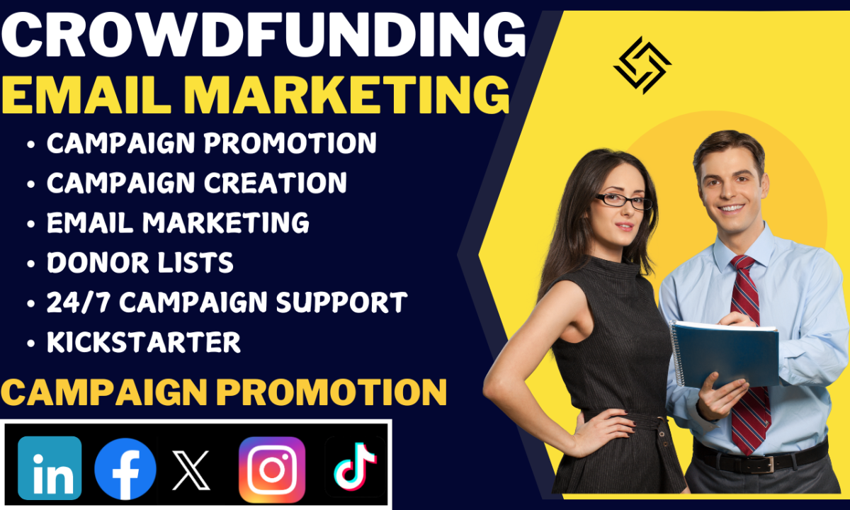 Crowdfunding Campaign Promotion for Kickstarter & GoFundMe Using Email Marketing