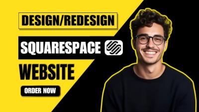 Design Squarespace Website, Redesign Squarespace Website, Square Online Store