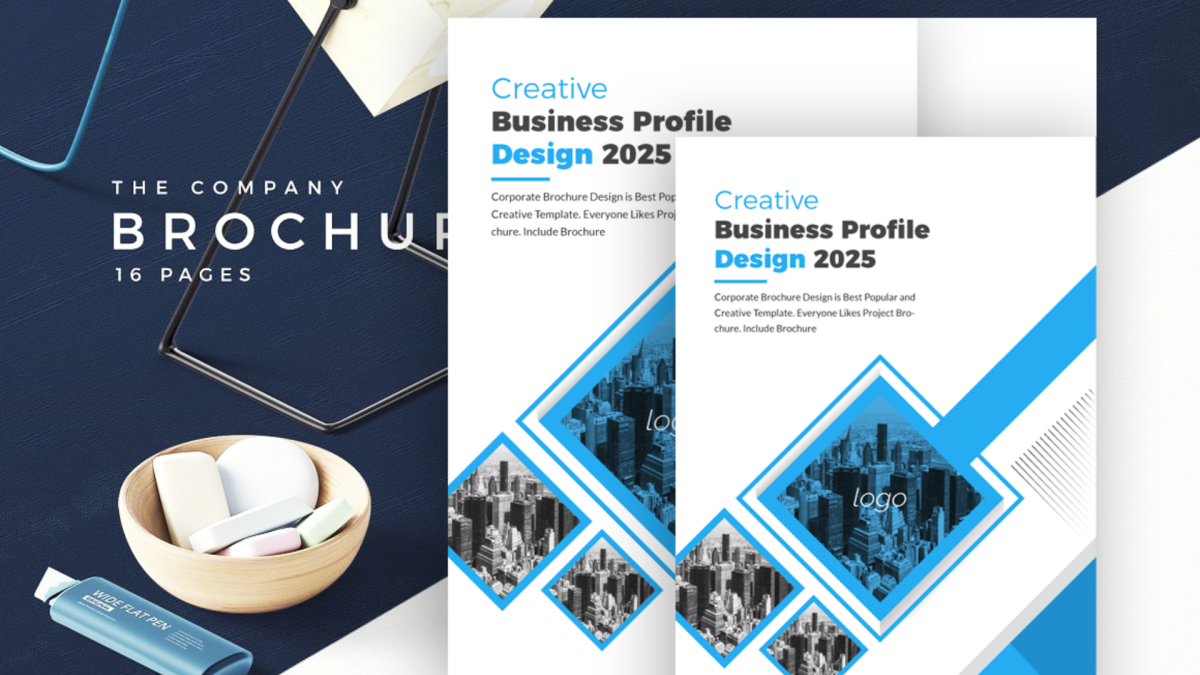 I Will Design Brochure, Booklet, Business Company Profile, Proposal, Annual Report, Catalog