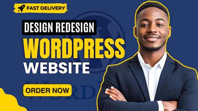 Build WordPress Website, Redesign & Clone with Hostinger