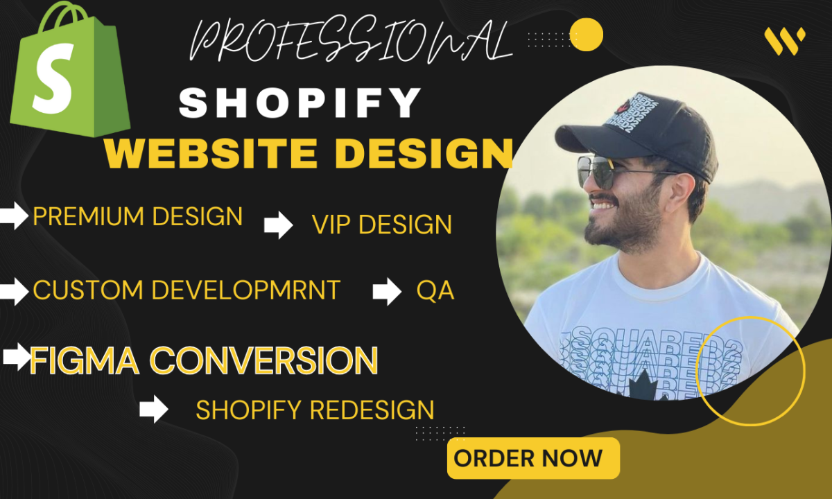 I Will Build Shopify Website Design or Dropshipping Store Design