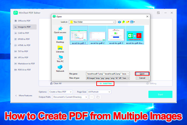 Herere 2 Simple Ways to Create PDF from Multiple Images