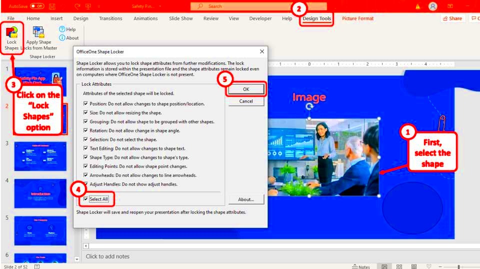 How to Lock Shapes in PowerPoint A Comprehensive Guide  Art of 