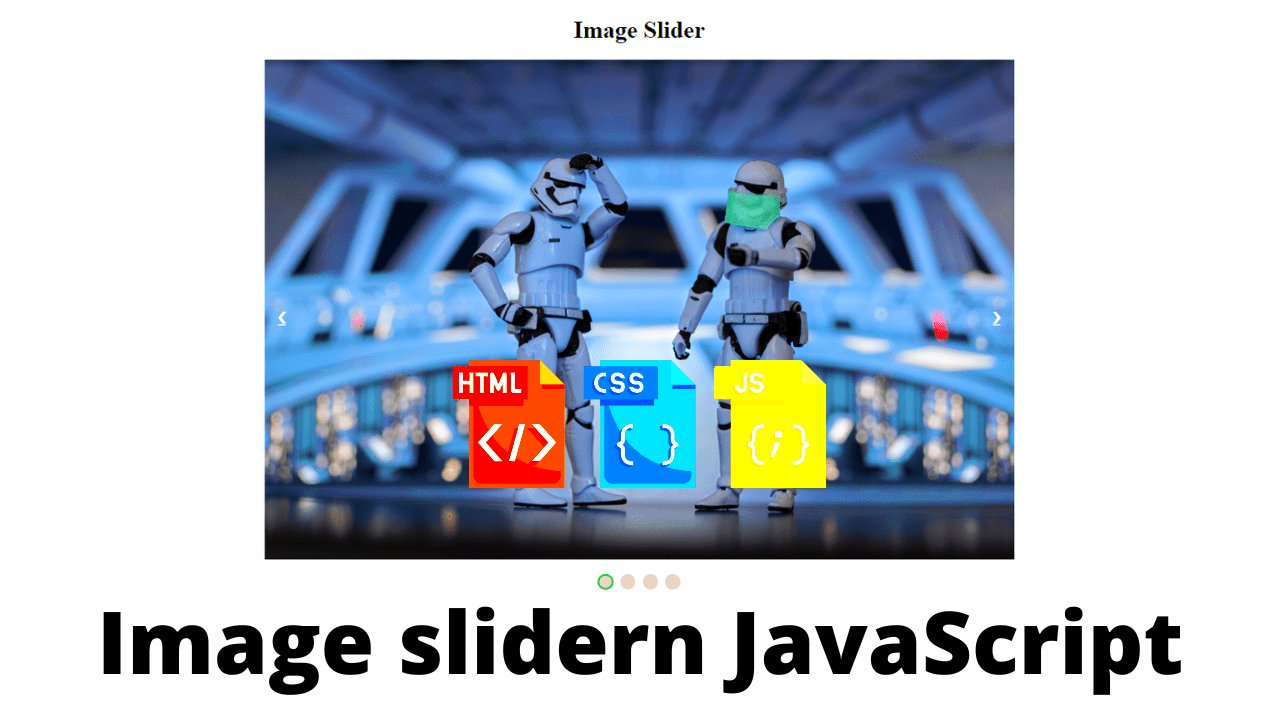 Create an Image slider with JavaScript in just 2 minutes