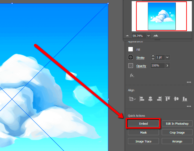 2 Ways to Embed Images in Adobe Illustrator Examples