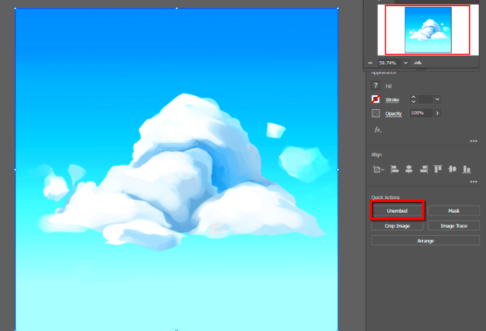 2 Ways to Embed Images in Adobe Illustrator Examples