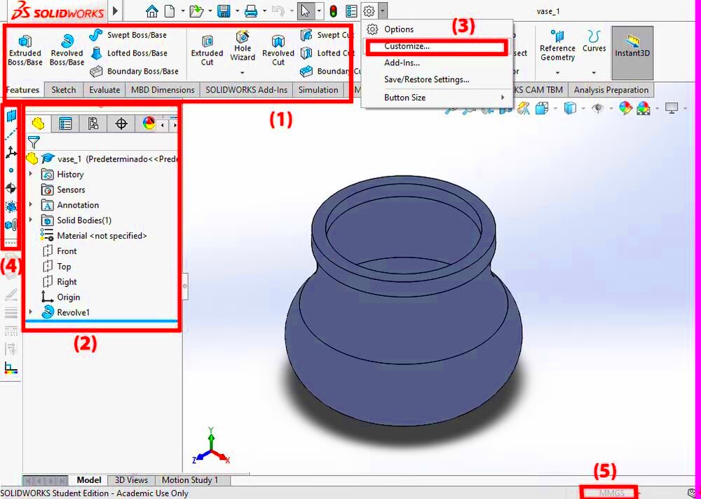 How To Use SolidWorks Basic functions  CAD CAM CAE Lab