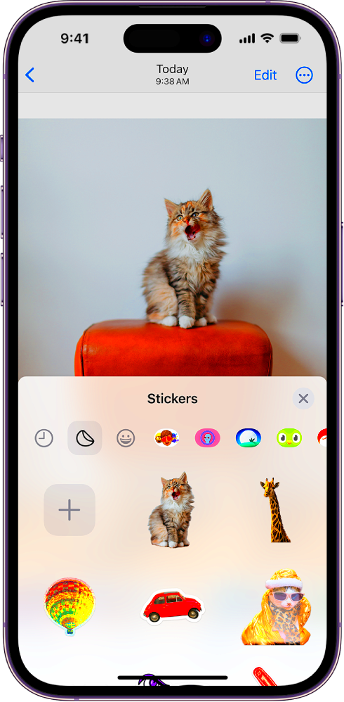 Make stickers from your photos on iPhone  Apple Support