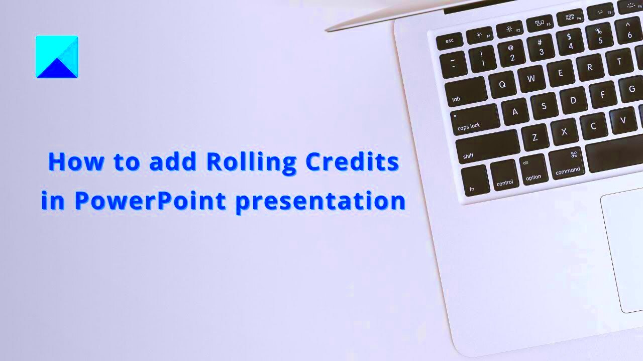 How to add Rolling Credits in PowerPoint presentation  YouTube