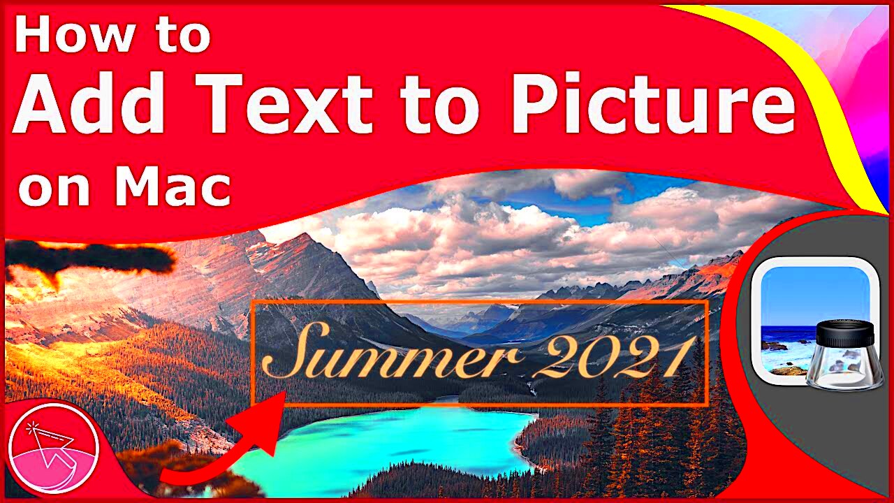 How to Add Text to a Picture on Mac Using Preview macOS Monterey 