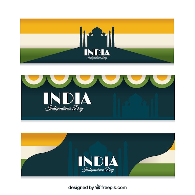 Vintage India Banners – Download Free Stock Photo