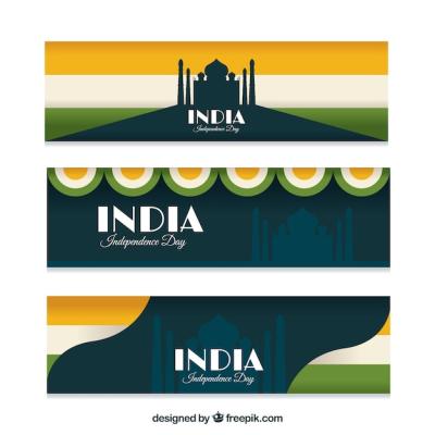 Vintage India Banners – Download Free Stock Photo