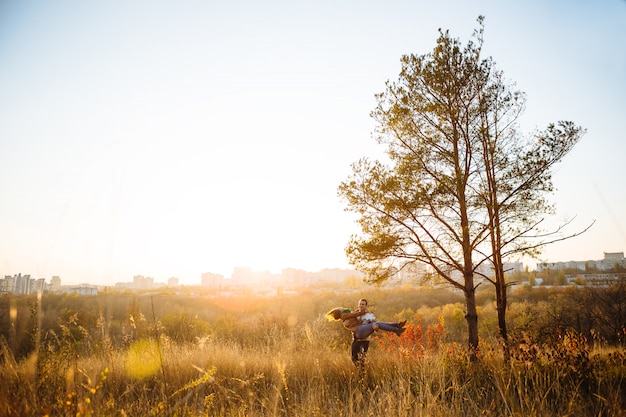 Young Couple in Love Outdoors – Free Stock Photo for Download