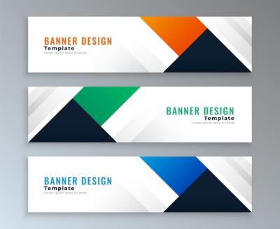 Abstract Website Header Background Vector Template – Free Download