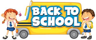 Back to School Template Featuring a School Bus – Free Stock Photo for Download