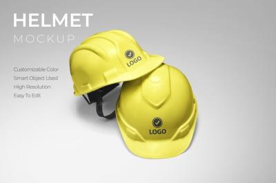 Helmet Mockup Overlapped – Free Download