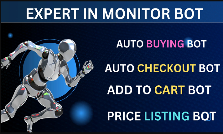 Do Auto Checkout Bot, Monitor Bot, Auto Purchase Bot, Restock Bot in Python