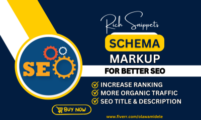 I Will Implement Rich Snippets, Schema Markup, and Structured Data for Your Business