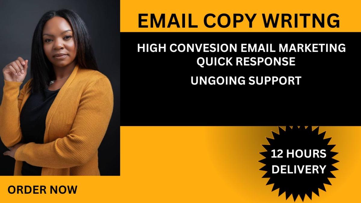 I Will Craft Engaging Email Copy for Your Email Marketing Campaign