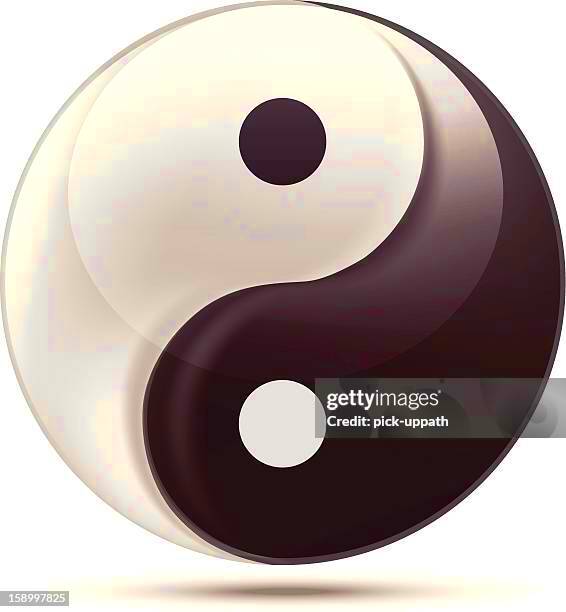 Yin And Yang Symbol Photos and Premium High Res Pictures  Getty Images