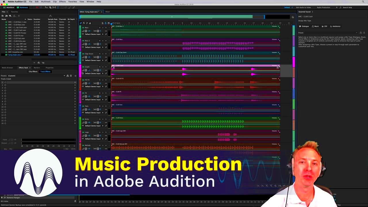 Setting Adobe Audition up as Music Editing Software  YouTube
