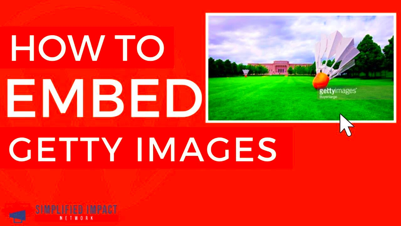 How to Embed with Getty Images on WordPress  YouTube