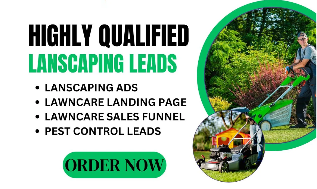 I Will Generate Exclusive Landscaping Leads via Google Ads & Lawn Care Landing Page