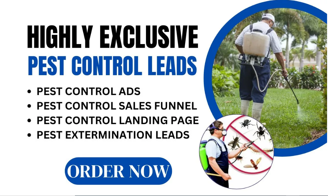 I Will Generate Exclusive Pest Control Leads via Google Ads with a Pest Exterminate Landing Page