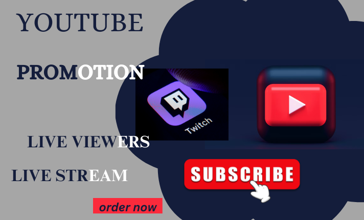 I Will Livestream Promotion | Live Streaming | YouTube Live Streaming