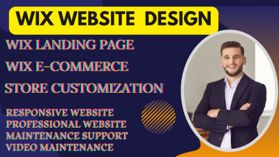 I Will Create, Revamp, and Construct a Wix Studio Website with SEO Optimization