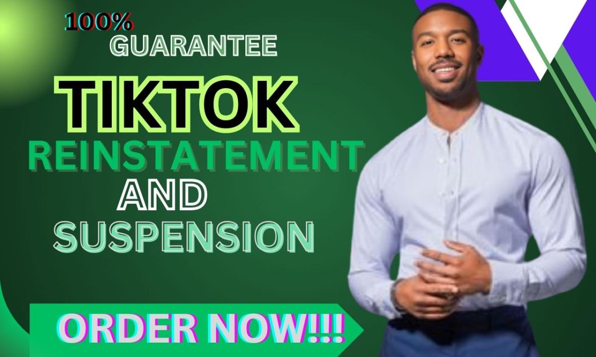 I Will Remove Your TikTok Shop Violations and Handle TikTok Shop Reinstatement for an Active Account