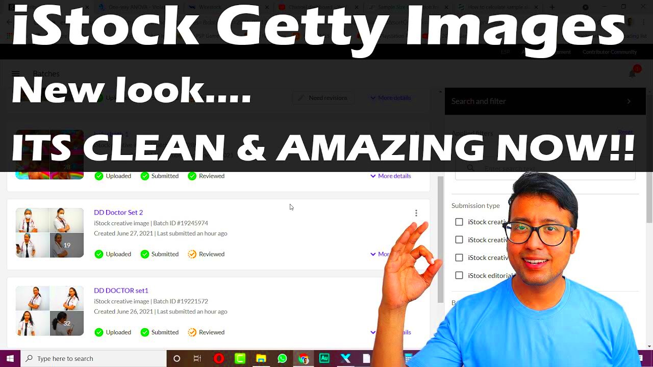 The new look of iStock by Getty imagesIts clean and Amazing iStock 