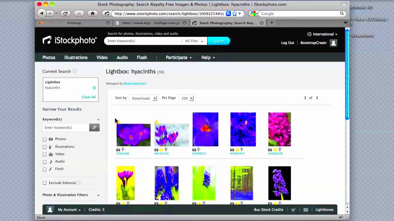 Create a Contact Sheet of an iStockphoto Lightbox  YouTube