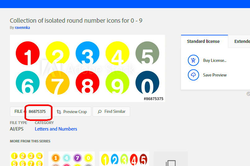 Solved Search stock images by number  Adobe Community  10094923