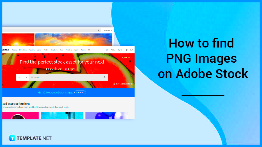 How to Find PNG Images on Adobe Stock