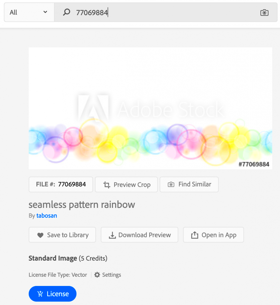 Locating and Licensing a Preview Adobe Stock Asset  Media Commons