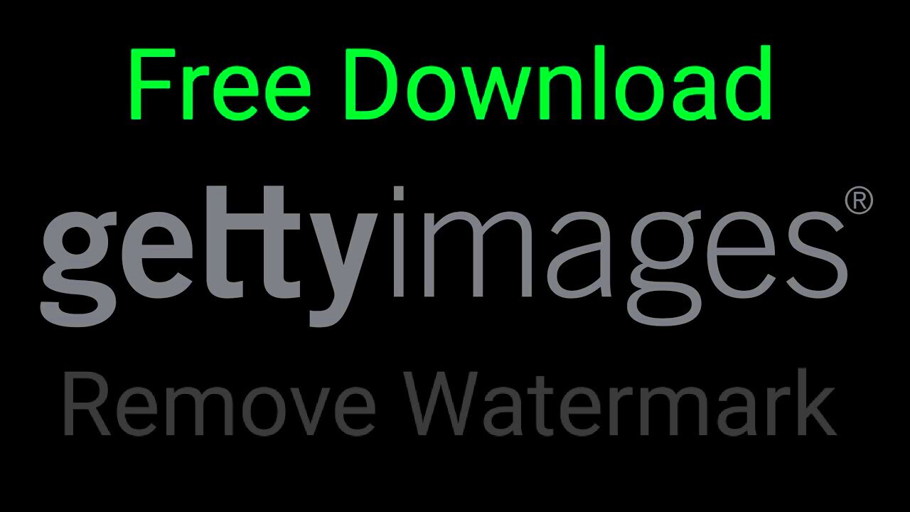 Getty Images Watermark  I worked for getty images for many years and 