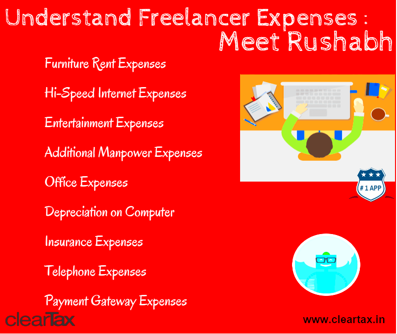 Freelancers Tax Computation Expenses Total Taxable Income How Much 