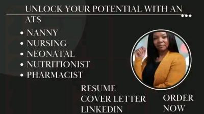 I Will Craft a Professional Resume for Nanny, Nursing, Neonatal Midwife, and Healthcare Roles