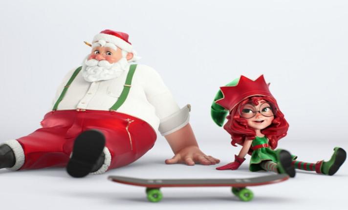 I Will Create 3D Christmas Animation, 3D Christmas Animated Video, and Christmas Cards