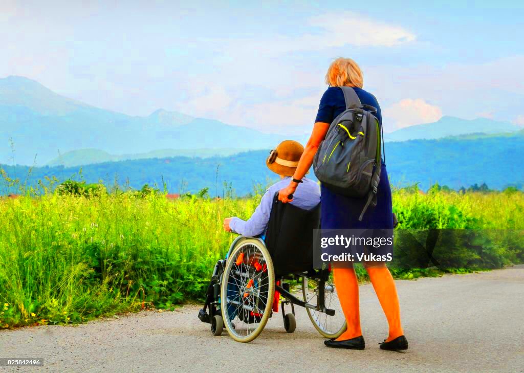 Assistance To Elderly People HighRes Stock Photo  Getty Images